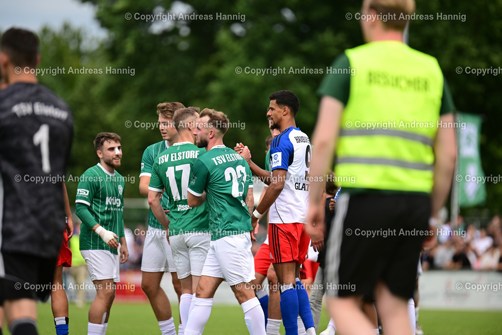 Fußball I Herren I Testspiel  I TSV Elstorf - Hamburger SV I 5.7.2025 | a-hannig - Realisiert mit Pictrs.com
