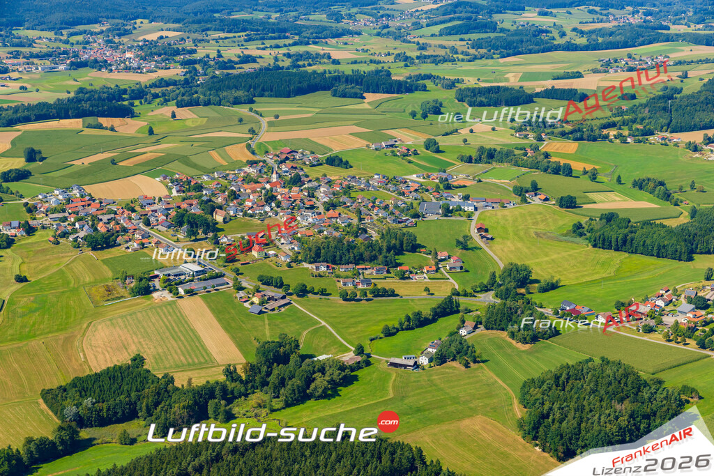 Luftaufnahme von  Treffelstein - Die Luftaufnahme wurde 2025 vom UL-Flugzeug heraus erstellt ( keine Drohne ) - Hochauflösende Luftaufnahme - für professionelle Ausdrucke geeignet. Die Geschenkidee !Mit Lizenz und Bildrechte bestellbar