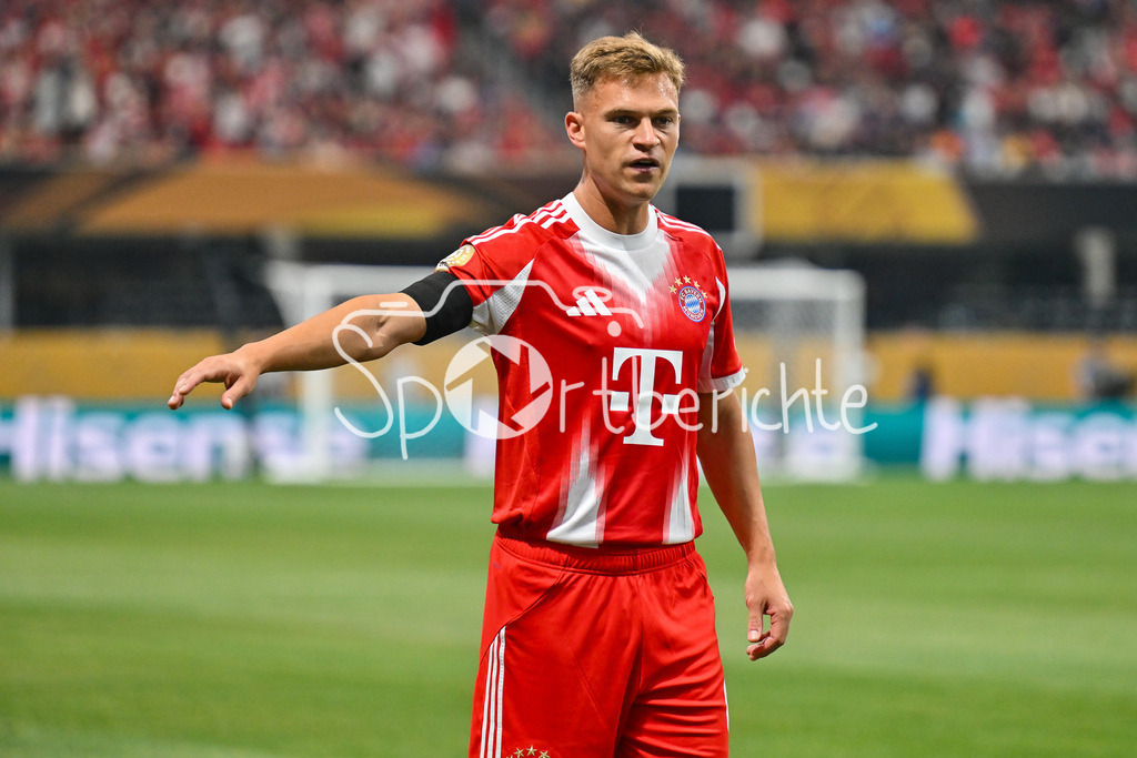 Paris Saint Germain - FC Bayern München | im Bild Joshua KIMMICH (FC Bayern Muenchen 6) / Einzelfoto / Freisteller / FIFA Club World Cup: Paris Saint Germain - FC Bayern Muenchen, Mercedes Benz Stadium am 05.07.2025 / NOT FOR SALE IN USA