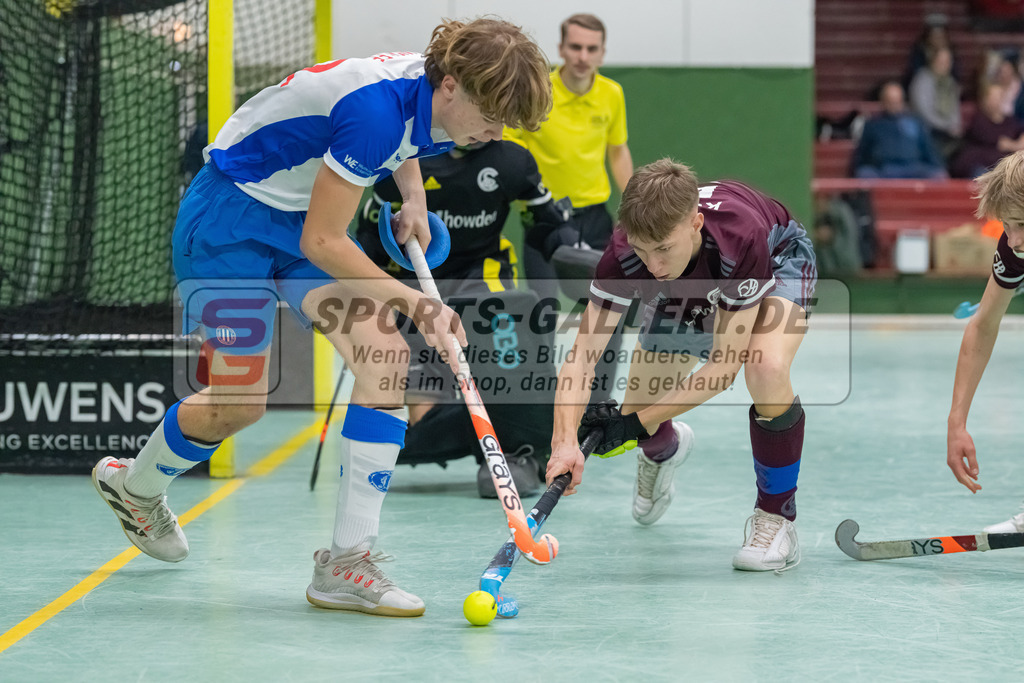 HK_20230305_106092 | Deutsche Meisterschaft MU16 Platz 7 Großflottbeker THGC - Münchener SC am 5.3.2023 RWK, Köln ,