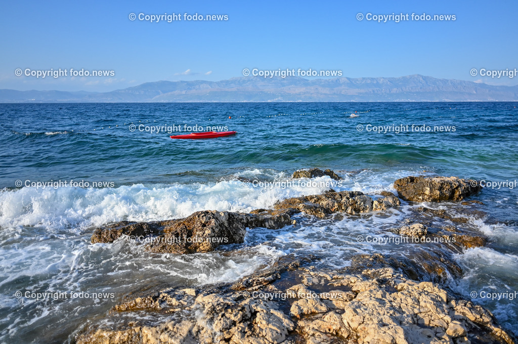 Kroatien_ Sutivan_ Brac_ 04.08.2023-4 | 03.08.2023, Kroatien, HRV, Brač, Insel in Dalmatien, Sutivan im Bild Meer, Adria, Strand