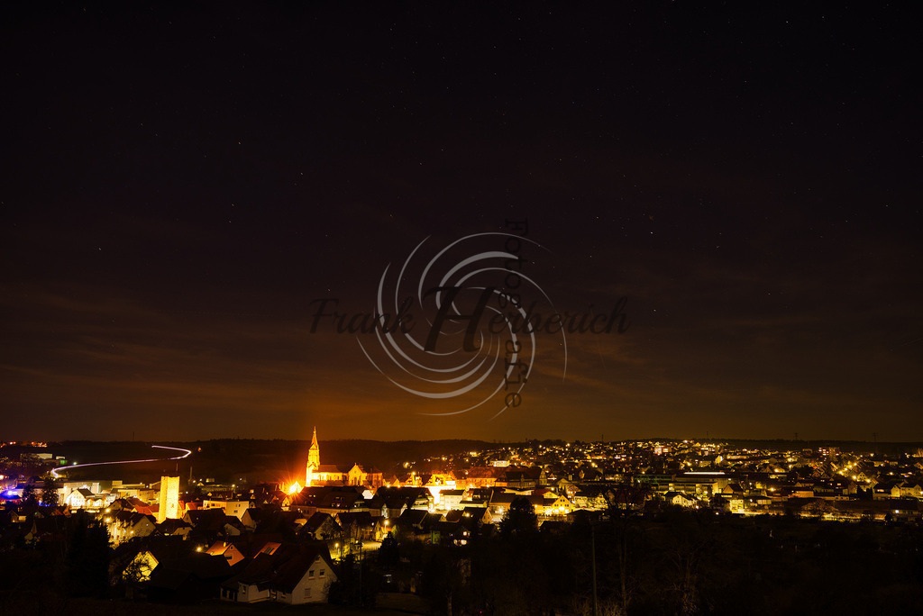 Hardheim  | Hardheim bei Nacht - Realisiert mit Pictrs.com