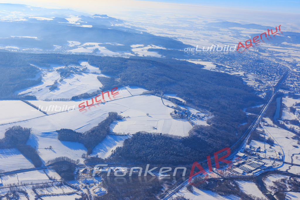 Luftbild von Trieb Lichtenfels - Luftaufnahme wurde 2016 von https://frankenair.de mittels Flugzeug (keine Drohne) erstellt - die Geschenkidee