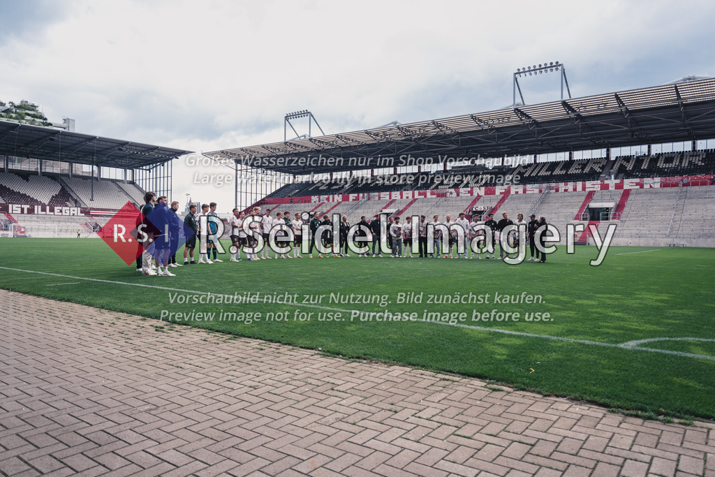 RS-1-049998 | Vor dem Spiel verabschiedet St. Pauli seine Abgänge