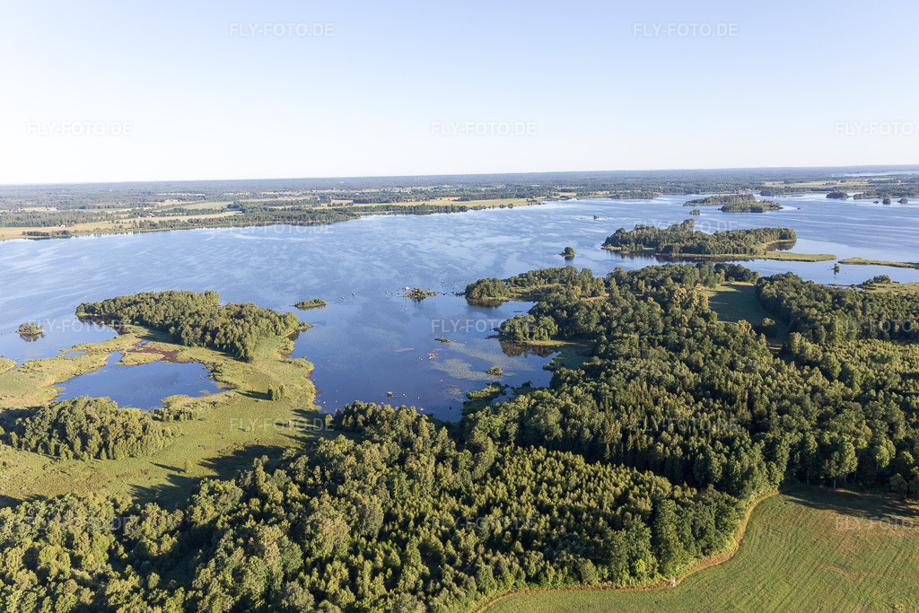 Luftbild: Ortsansicht in Vrankunge im Bundesland Kronoberg in Schweden. Foto: IMG_108329.jpg vom 30.06.2018 durch Werner Riehm/FLY-FOTO.de