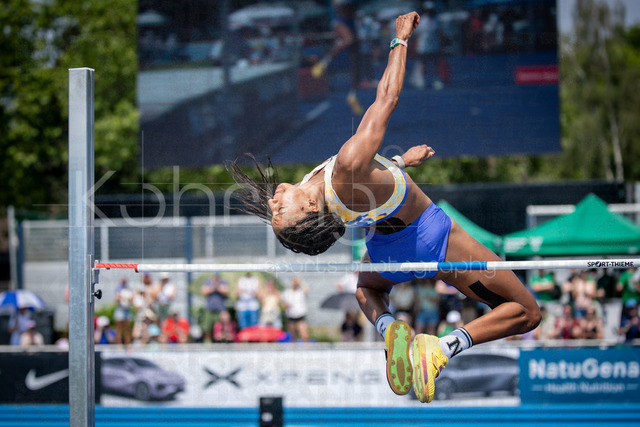 Multisport Event; Ratingen, 27.06.2026 | RATINGEN, GERMANY - JUNE 27, 2026 : Nafissatou Thiam (BEL / Belgium) competes during heptathlon’s high jump the Multisport Event at Stadion Ratingen on June 27, 2026 in Ratingen, Germany.
