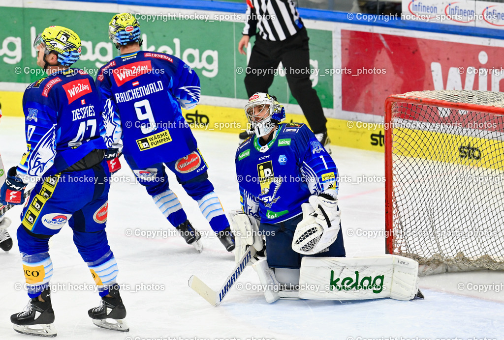 EC IDM Wärmepumpen VSV vs. HC Bozen 30.12 2022 | #1 Lamoureux Jean Philippe, #47 Despres Simon, #9 Rauchenwald Alexander