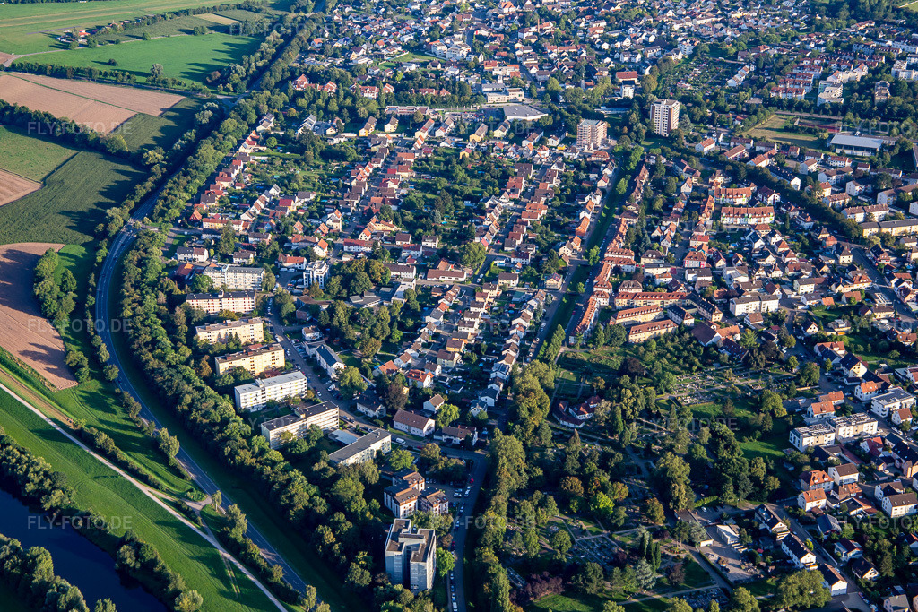 Luftbild: Hornisgrindestr in Kehl im Bundesland Baden-Württemberg in Deutschland. Foto: IMG_137808.jpg vom 18.08.2023 durch Werner Riehm/FLY-FOTO.de