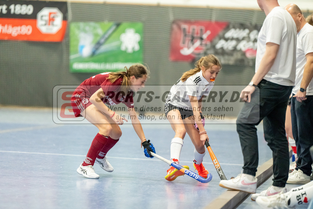 HK_20250223_103033 | Deutsche Meisterschaft wU14 Spiel um Platz 3  am 23.2.2025 Düsseldorfer HC, Düsseldorf