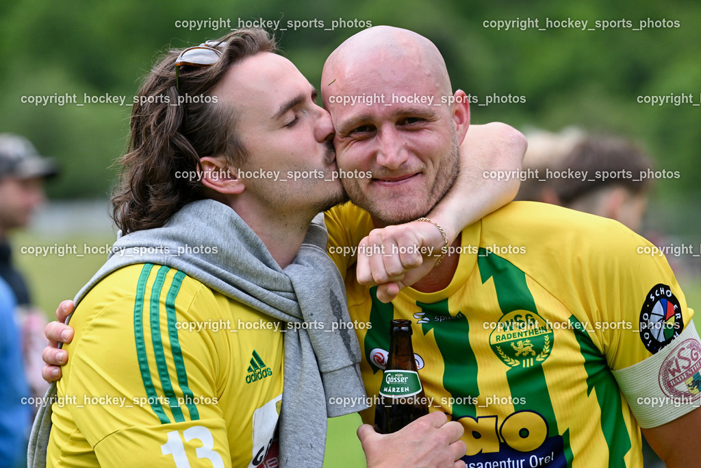 WSG Radenthein vs. St. Michael ob Bleiburg | #3 Max Unterwandling WSG Radenthein, #12 Stefan Rauter WSG Radenthein, WSG Radenthein vs. St. Michael ob Bleiburg, WSG Radenthein vs. St. Michael ob Bleiburg  am 15.06.2024 in Radenthein (Sportplatz Radenthein), Austria, (Photo by Bernd Stefan)