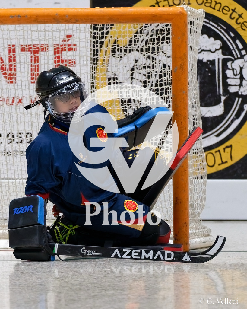 U13  - Geneve RHC v HC Munsingen W  |  during the U13  match between Geneve RHC and HC Munsingen W  at Centre sportif de la queue d'arve in Geneve, Switzerland