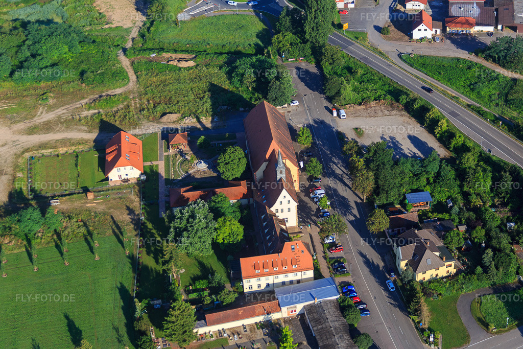 Luftbild: Wallfahrtskirche 