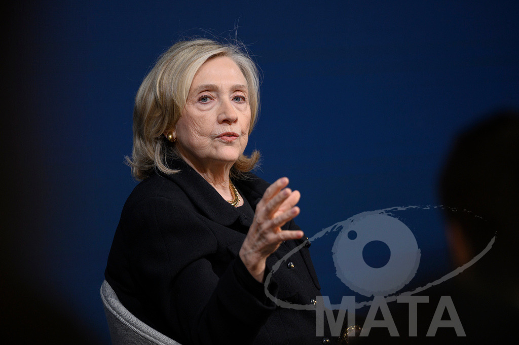 _DWI2758 | Die US-Politikerin Hillary Clinton auf der Veranstaltung Bridging Scholarship and Statecraft im Rahmen der Münchner Sicherheitskonferenz 2026. München, 13.02.2026 Bayern Deutschland  - Realisiert mit Pictrs.com