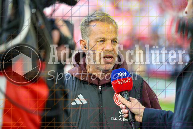 10.04.2026, GER, Fussball, Herren, 2. BL, Saison 2025/2026, Fortuna Düsseldorf - Holstein Kiel | Trainer Markus Anfang im Interview 