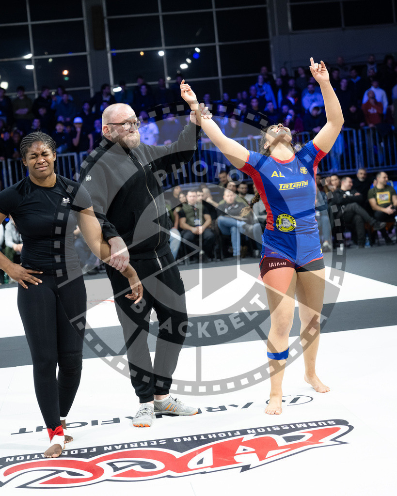 20260215PBB9346 | Fighters compete during the ADCC European Trials competition day 2 in Belgrade, Serbia, on February 15, 2026.