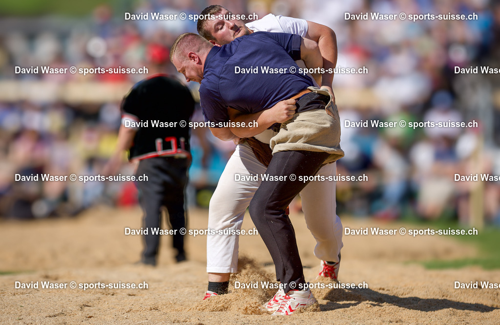 Heiniger Marco __ - Waser Christoph _ 101. Urner Kantonales Schwingfest Attinghausen le 26.05.24 | sports-suisse.ch