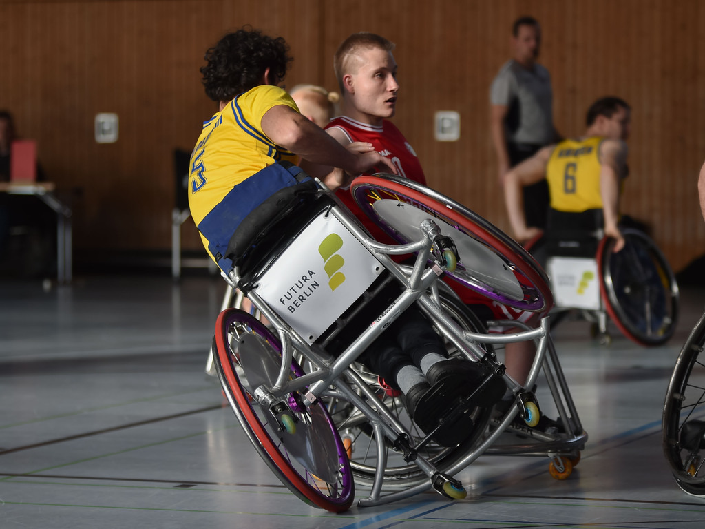 2024-11-23-0339 | RSKV Tuebingen vs. Alba Berlin, Rollstuhlbasketball, 2. Bundesliga Sued, 5. Spieltag, Saison 2024/2025, 23.11.2024, Foto: Ralph Kunze - Realisiert mit Pictrs.com