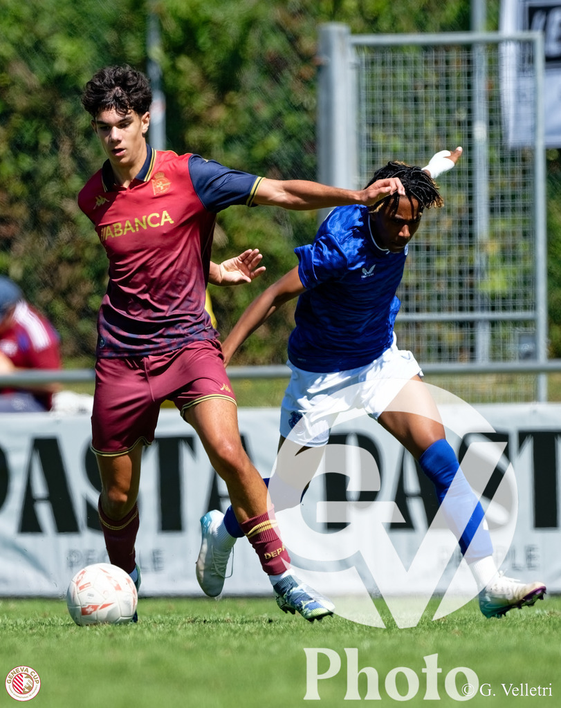GenevaCup Semi-Final - Everton FC v RC Deportivo | during the GenevaCup Semi-Final match between Everton FC and RC Deportivo at Stade des Arberes in Meyrin, Switzerland