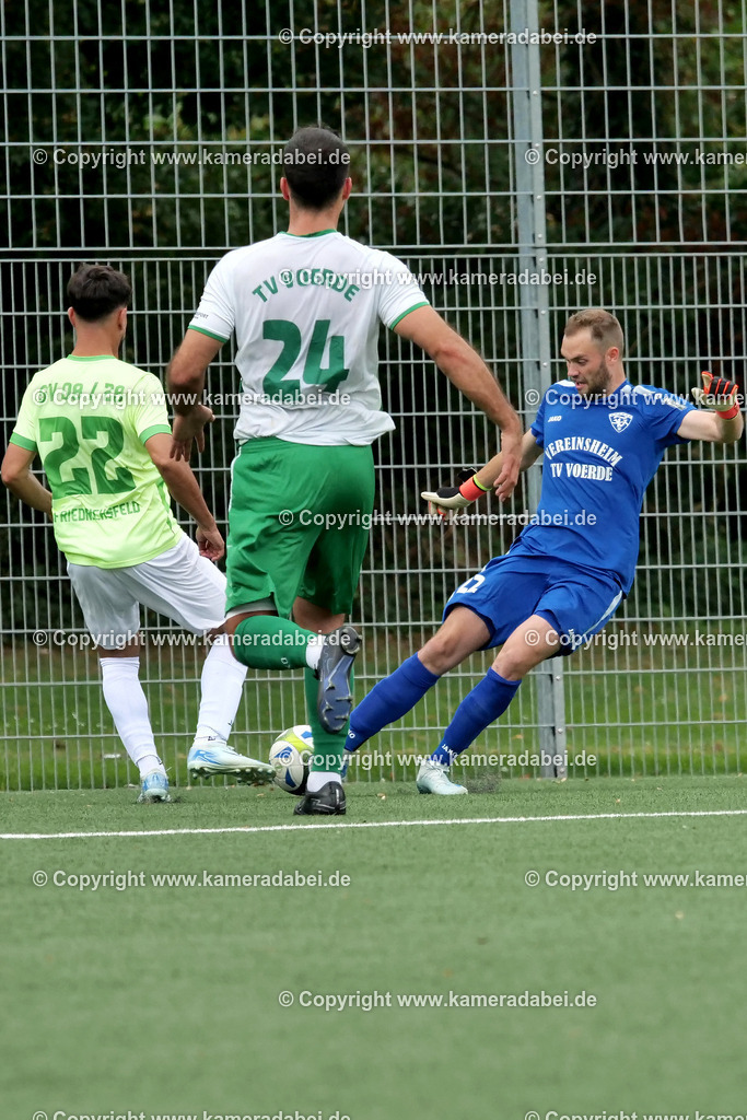 Fußball : Bezirksliga : SV 08/29 Friedrichsfeld - TV Voerde am 15.09.2024 | Fußball : Bezirksliga : SV 08/29 Friedrichsfeld - TV Voerde am 15.09.2024 - Realisiert mit Pictrs.com