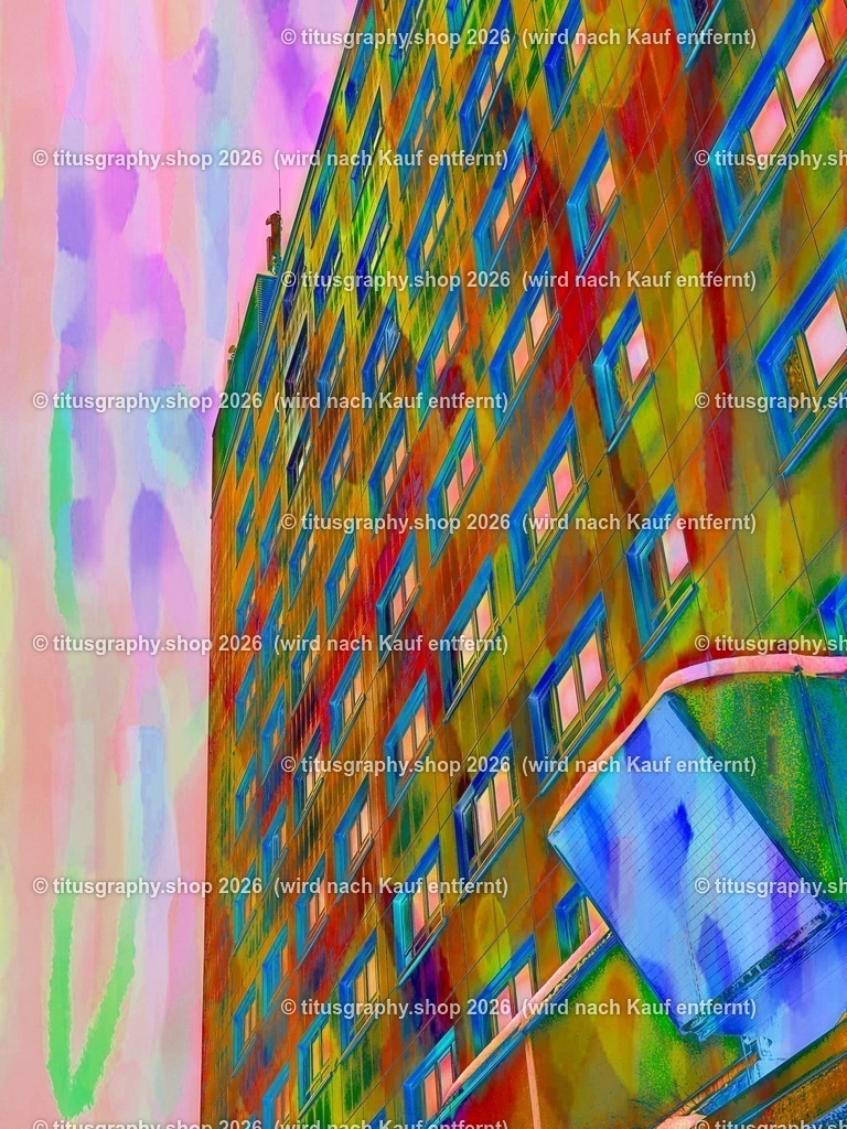 Hochhaus titusgraphy-architektur-edition 05 | Fotokunstarbeit aus der phototitusgraphy-edition Architektur.  - Realisiert mit Pictrs.com