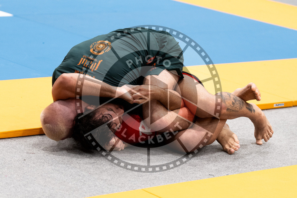 20250906PBB0725 | Fighters compete during the ADCC European Trials  competition in Warsaw, Poland, on September 6, 2025.
