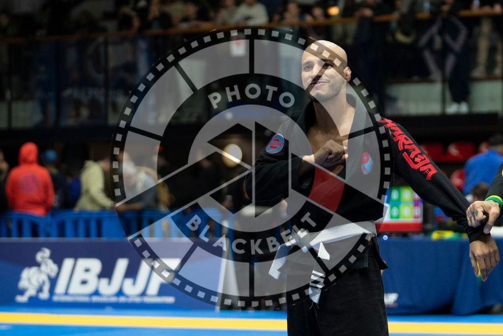 20240119PBB3342 | Fighters compete during the IBJJF European Championship in Paris, France, on January 19, 2024.