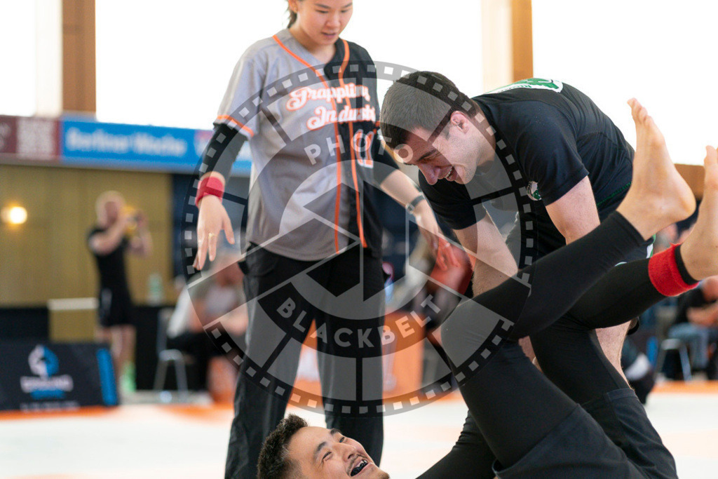 20240915PBB3114 | Athletes compete during the Grappling Industries’ grappling and Brazilian jiu-jitsu competition in Berlin, on September 15, 2024.