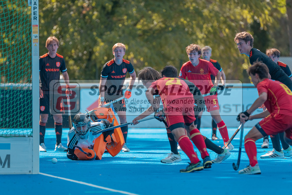 HK_20230711_101267 | Euro Hockey MU18 Spain vs Netherlands Championship Girls &amp; Boys am 11.7.2023 CHTC , Krefeld ,