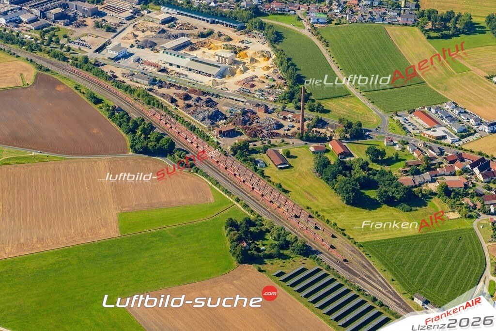Luftaufnahme Luitpoldhöhe Bahn Amberg - Die Luftaufnahme wurde 2025 vom UL-Flugzeug heraus erstellt ( keine Drohne ) - Hochauflösende Luftaufnahme - für professionelle Ausdrucke geeignet. Die Geschenkidee !Mit Lizenz und Bildrechte bestellbar