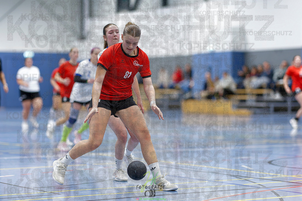 Frauen 2. Bezirksklasse; SG Rechtenbach - HSG Linden II | Frauen 2. Bezirksklasse; SG Rechtenbach - HSG Linden II am 16.11.2025 in Rechtenbach (Sporthalle Rechtenbach)Photo © 2025 - Jörg Heinrich - Realisiert mit Pictrs.com