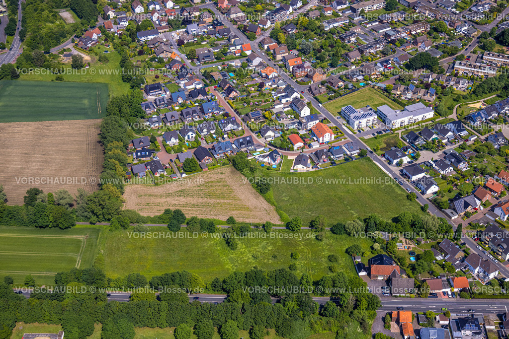 Hamm220504101 | Luftbild, Wohnsiedlung Käthe-Kollwitz-Weg zwischen Dürerstraße, Werler Straße und Dr.-Loeb-Caldenhof-Straße, Rhynern, Hamm, Ruhrgebiet, Nordrhein-Westfalen, Deutschland