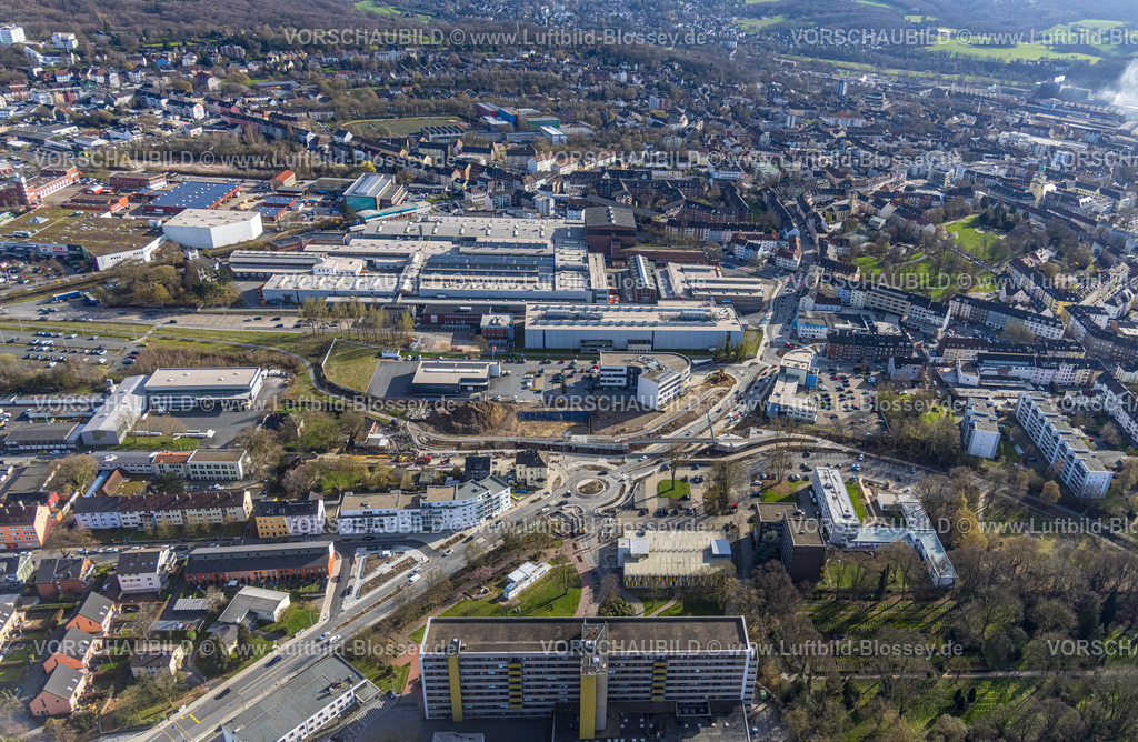 Witten230303285 | Luftbild, WITTEN, RHEINISCHER ESEL  BRÜCKENBAUWERK ÜBER DIE PFERDEBACHSTRASSE, Radwegbrücke, Radwegenetz,  Sonnenschein, Witten, Ruhrgebiet, Nordrhein-Westfalen, Deutschland