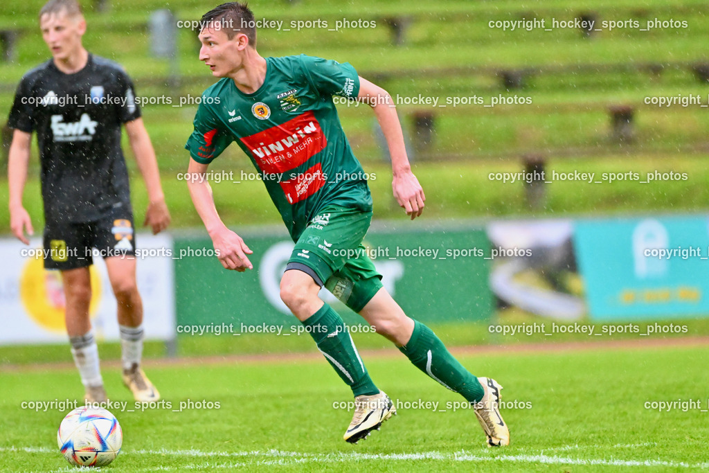 SV Rapid Lienz vs. URC Thal Assling | #8 Lukas Schrott Rapid Lienz, SV Rapid Lienz vs. URC Thal Assling, SV Rapid Lienz vs. URC Thal Assling am 08.06.2024 in Lienz (Dolomiten Satadion), Austria, (Photo by Bernd Stefan)