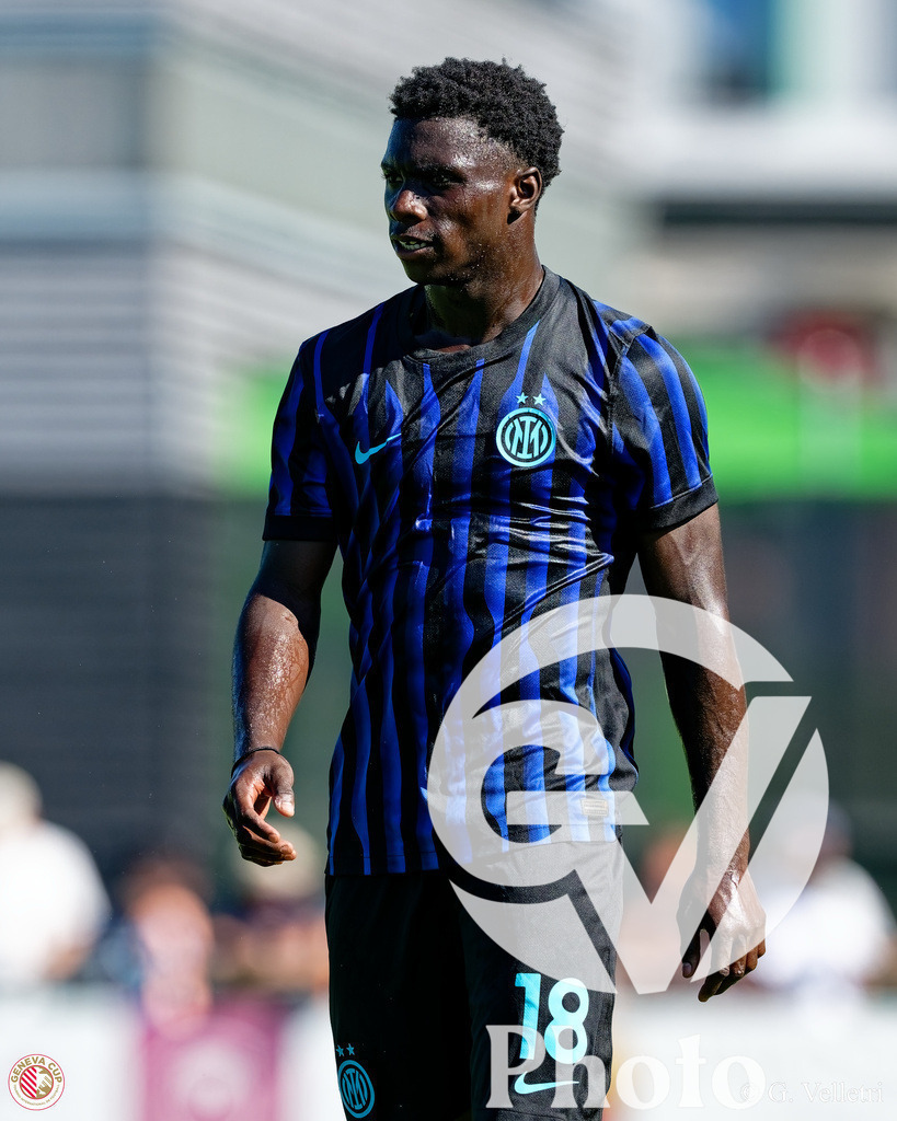 GenevaCup 3-4 - RC Deportivo v FC Inter Milan | during the GenevaCup 3-4 match between RC Deportivo and FC Inter Milan at Stade des Arberes in Meyrin, Switzerland