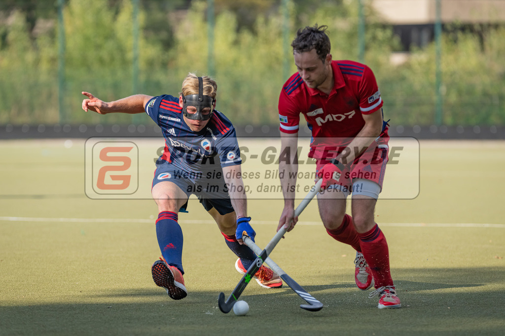 HK_20220903_109775 | 1. Bundesliga Herren Düsseldorfer HC - Mannheimer HC am 3.9.2022 DHC Düsseldorf, Düsseldorf , Linus Müller ( Mannheimer HC #10 )