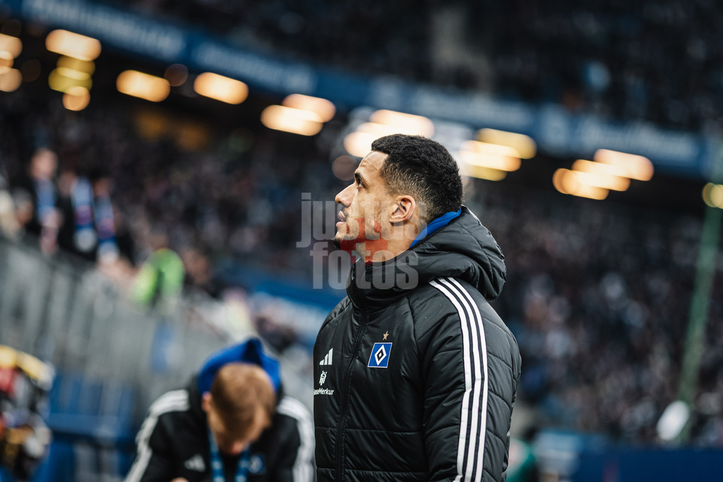 Fußball | Männer | Saison 2024/2025 | 2. Fußball-Bundesliga | 15. Spieltag | Hamburger SV vs. SV Darmstadt 98 | 08.12.2024 | Robert Glatzel (#9, HSV)