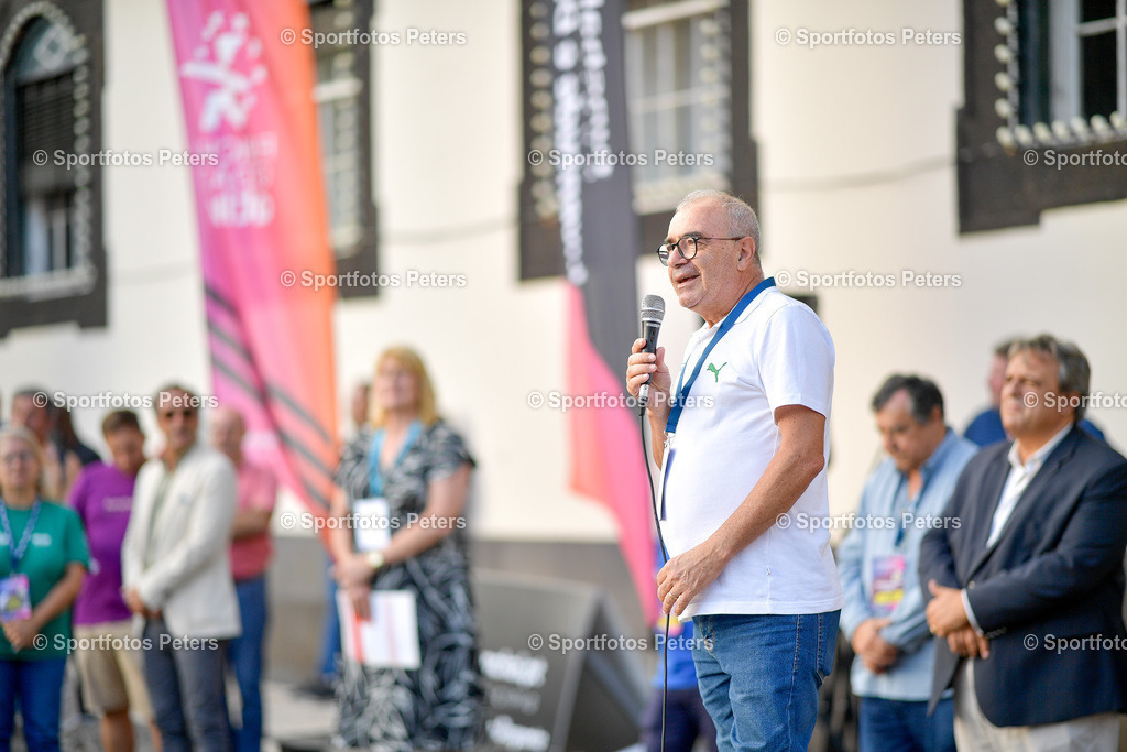 EMACS 2025 - Day 0_100 | European Masters Athletics Championships am 08.10.2025 auf Madeira (Portugal)Foto: Kai Peters - Realisiert mit Pictrs.com