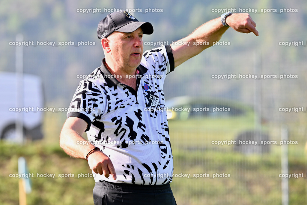 SC Landskron vs. SVG Bleiburg | Headcoach SVG Bleiburg Nevenko Vasiljevic, SC Landskron vs. SVG Bleiburg, SC Landskron vs. SVG Bleiburg am 28.04.2024 in Villach (Sportzentrum Landskron), Austria, (Photo by Bernd Stefan)