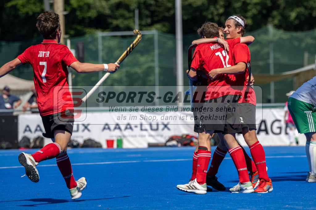 SFE_20230708_0112 | EuroHockey EM U18 Boys Austria vs Ireland am 08.07.2023 in Krefeld (Gerd-Wellen-Hockeyanlage), Photo: Stephan Fehrmann 2023 (Sports-Gallery)