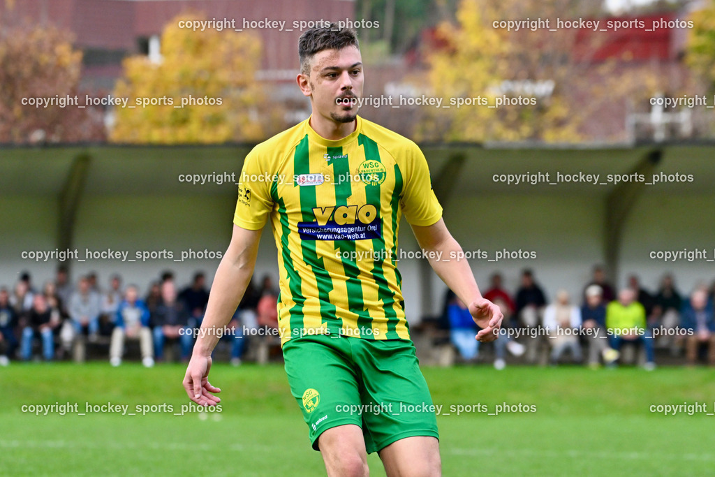 WSG Radenthein vs. FC Nussdorf Debant | #20 Mario Patrick Tarmann WSG Radenthein, WSG Radenthein vs. FC Nussdorf Debant, WSG Radenthein vs. FC Nussdorf Debant am 26.10.2024 in Radenthein (Sportplatz Radenthein), Austria, (Photo by Bernd Stefan)