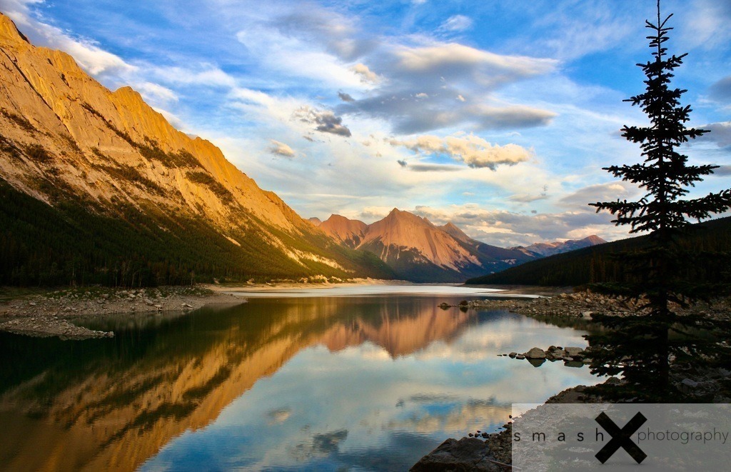 Medicine Lake | Jasper Nationalpark, Alberta, (Canada/Kanada)