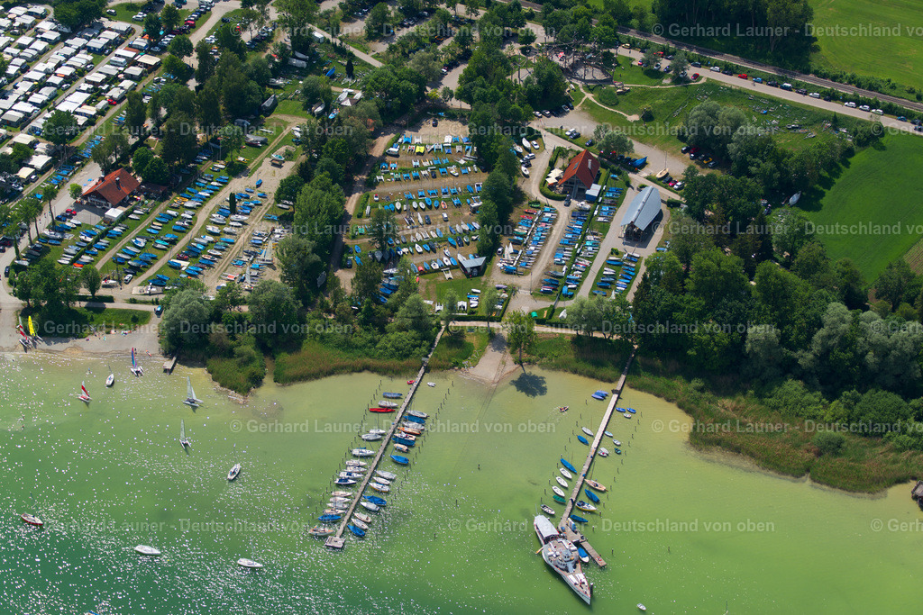 3804344 | Freizeitgelände mit Sportbootanlegestelle, Utting am Ammersee