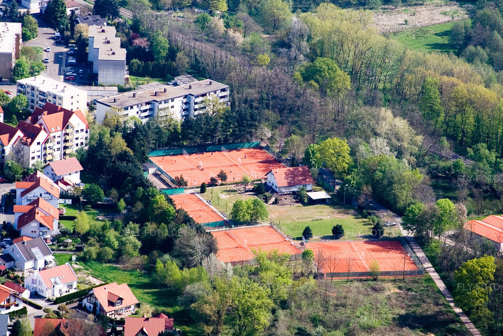 Luftbild: TC77 Jockgrim e.V in Jockgrim im Bundesland Rheinland-Pfalz in Deutschland. Foto: IMG_10479.jpg vom 27.04.2008 durch Werner Riehm/FLY-FOTO.de
