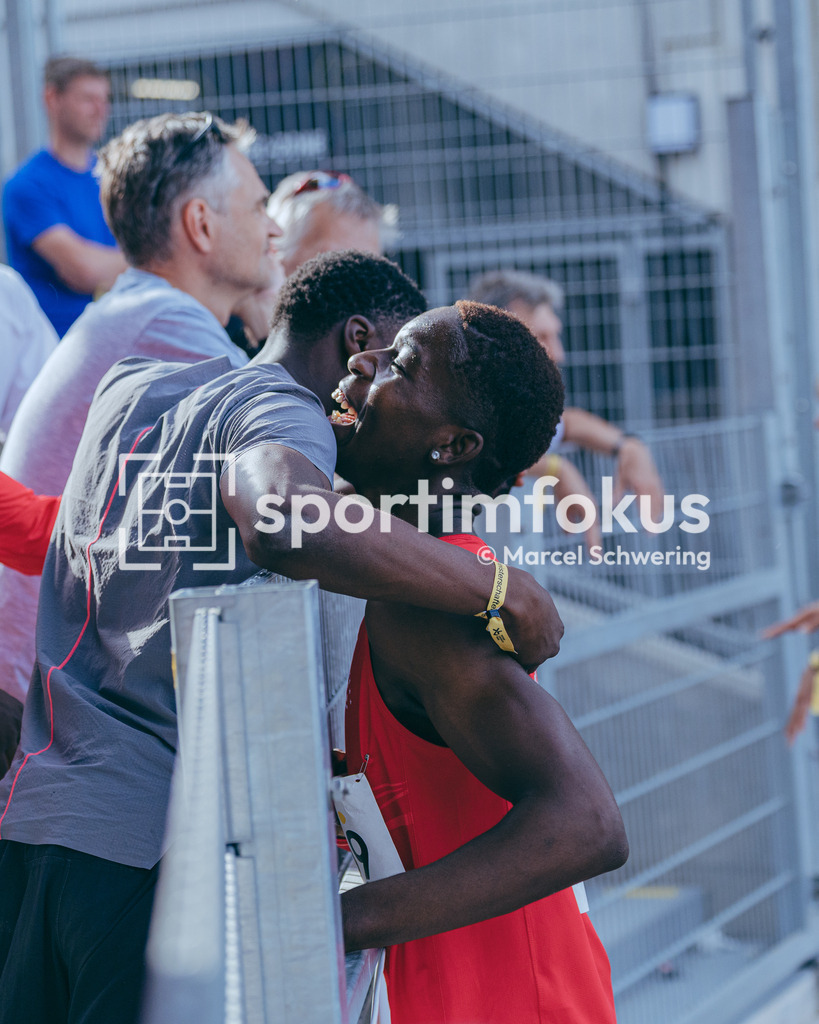 DM U23 U18 Bochum 2026 | Sidwell Njikam (ABC Ludwigshafen), Startnummer 1069, Deutsche Meisterschaften der U18 &amp; U23 2026, Lohrheidestadion Bochum-Wattenscheid, 04.07.2026 Foto: Marcel Schwering / sportimfokus - Realisiert mit Pictrs.com