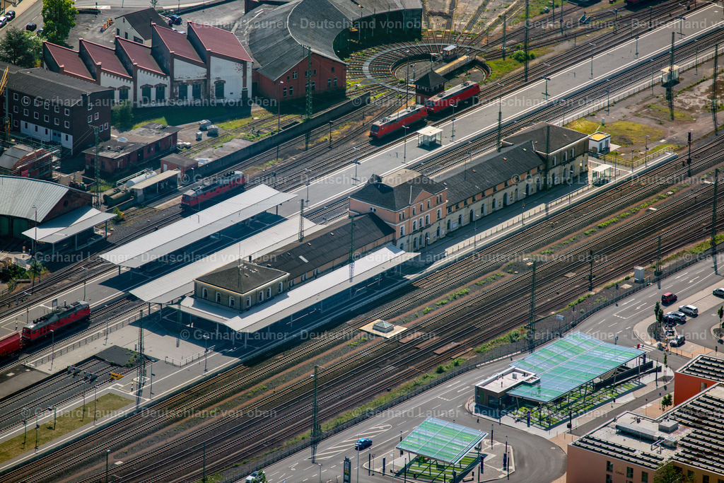 3805005 | Bahnhof und Gleisanlagen, Bebra
