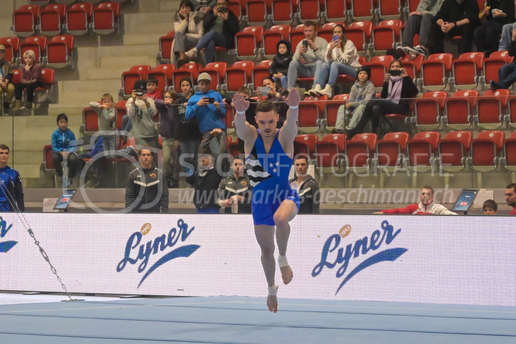 Schweizer Meisterschaften Kunstturnen Mannschaften Männer (A) - 22. November 2025 | Schweizer Meisterschaften Kunstturnen Mannschaften Männer (A)AXA Arena, WinterthurBild: Sportfotografie Markus Aeschimann | www.markus-aeschimann.ch - Realisiert mit Pictrs.com