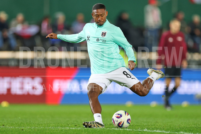 UEFA Europa League 2025/26: SK Sturm Graz vs SK Brann | Graz, Austria, 29.JAN.26 - SOCCER - UEFA Europa League, SK Sturm Graz vs SK Brann Bergen. The image shows David Alaba (AUT).
