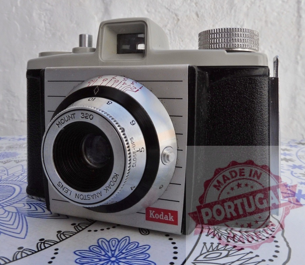 Kodak Anastar lens vintage analog film camera | Vintage Kodak Anastar collecting dust, representing classic photography and historical technology - Realized with Pictrs.com