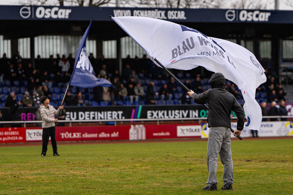 Fußball I Herren I Saison 2025-2026 I Regionalliga Nord I 23. Spieltag I TuS Blau-Weiß Lohne - SC Weiche Flensburg 08 I 0093 | jns.sportfotos - Realisiert mit Pictrs.com