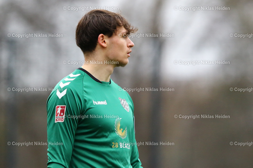 NH_ETSVHamburg_Teutonia05_Testspiel_26012025 | #1 Jan Marco Niemann (Teutonia 05)Fußball I Herren I Testspiel I Saison 2024-2025 I ETSV Hamburg - Teutonia 05 I 26.01.2025 I Sportplatz Mittlerer Landweg